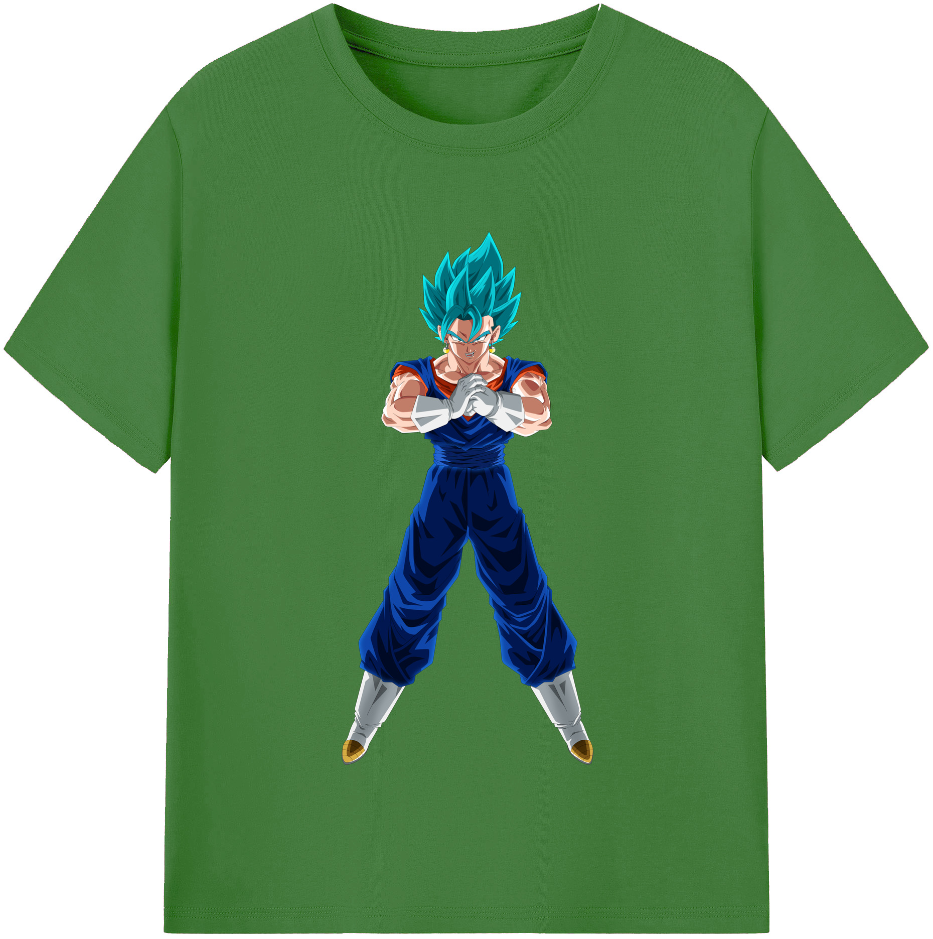 （画像用） ドラゴンボール ベジット DRAGON BALL Vegetto レディースカジュアルプリントTシャツ（綿100％）